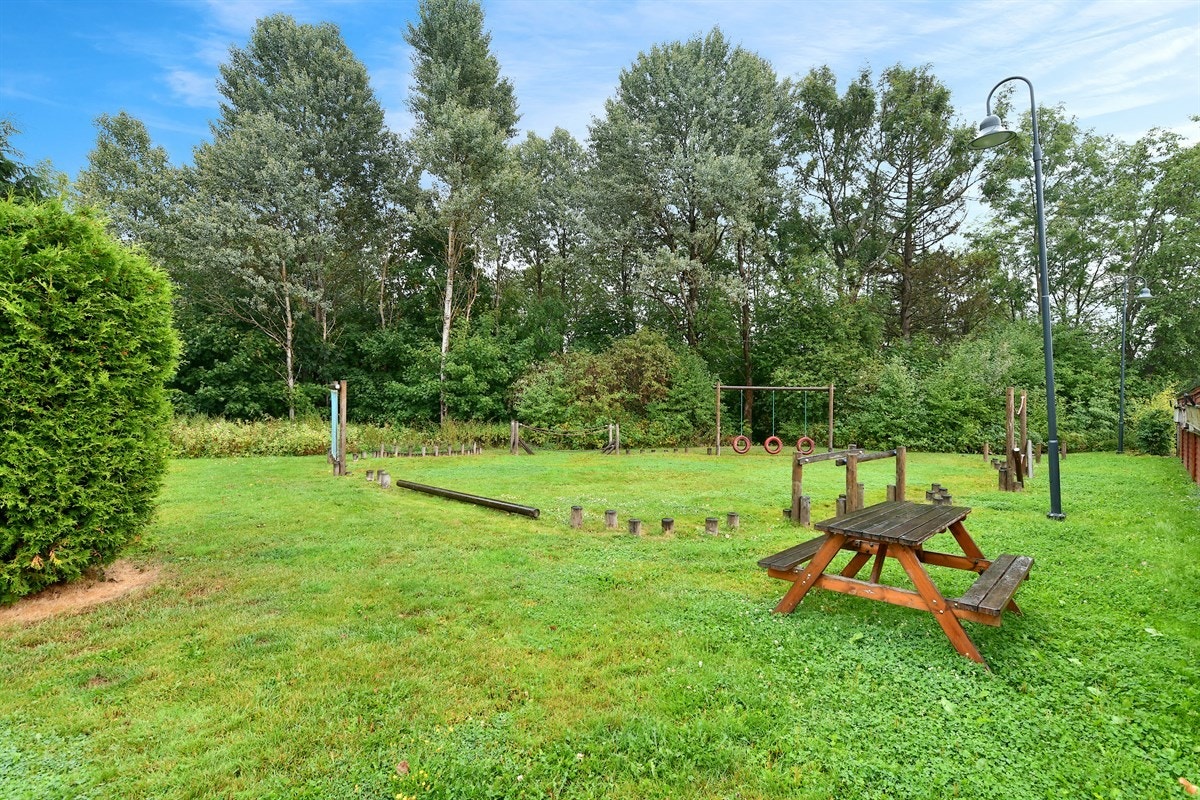 Videre er det frodig og veletablert hageområde. Galleribilde