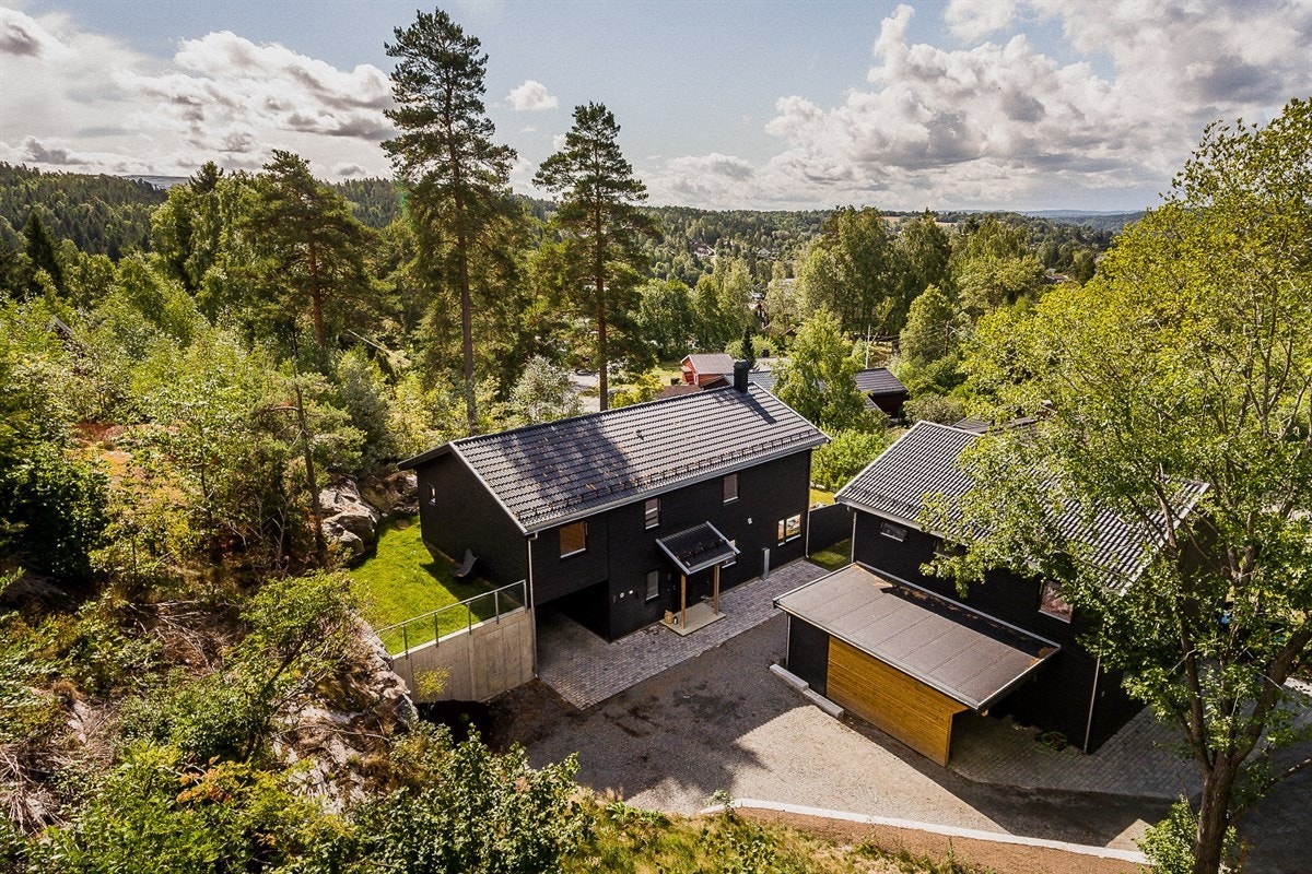 Med kort vei til alt det flotte marka har å tilby er hjemmet et godt utgangspunkt for den turglade. Galleribilde