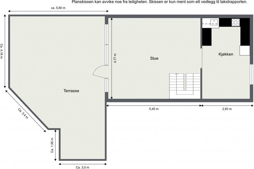 Plantegning 1. etasje. Galleribilde