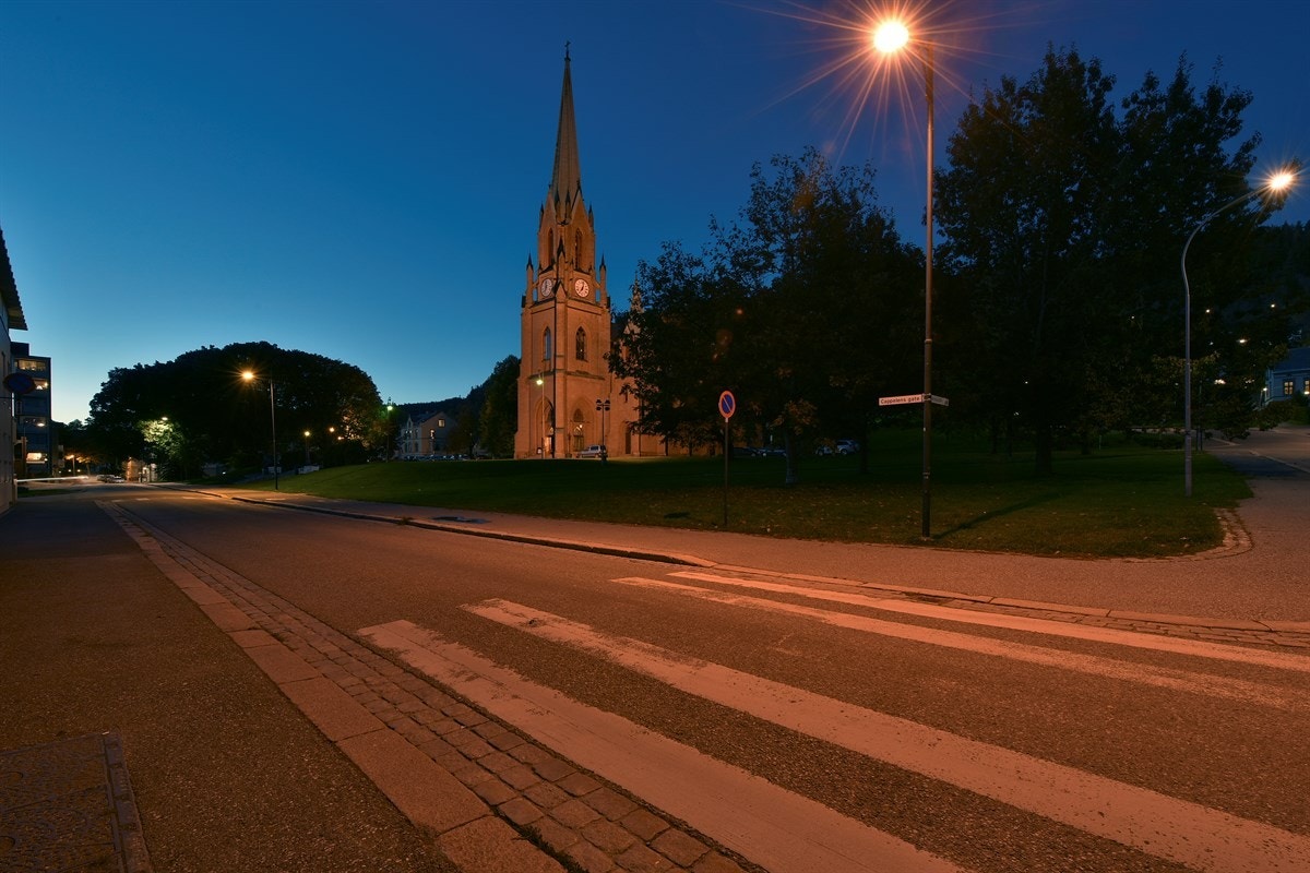 Bragernes kirke. Galleribilde