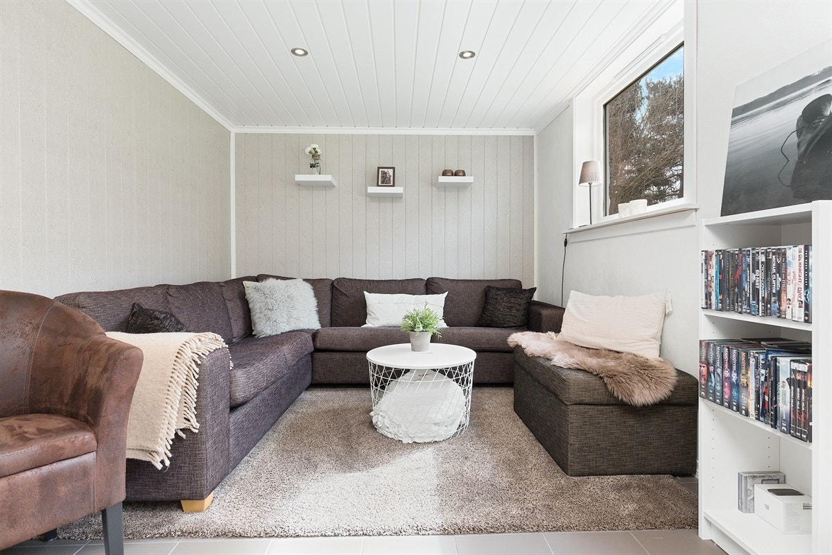 Det er varmekabler i rommet. Galleribilde