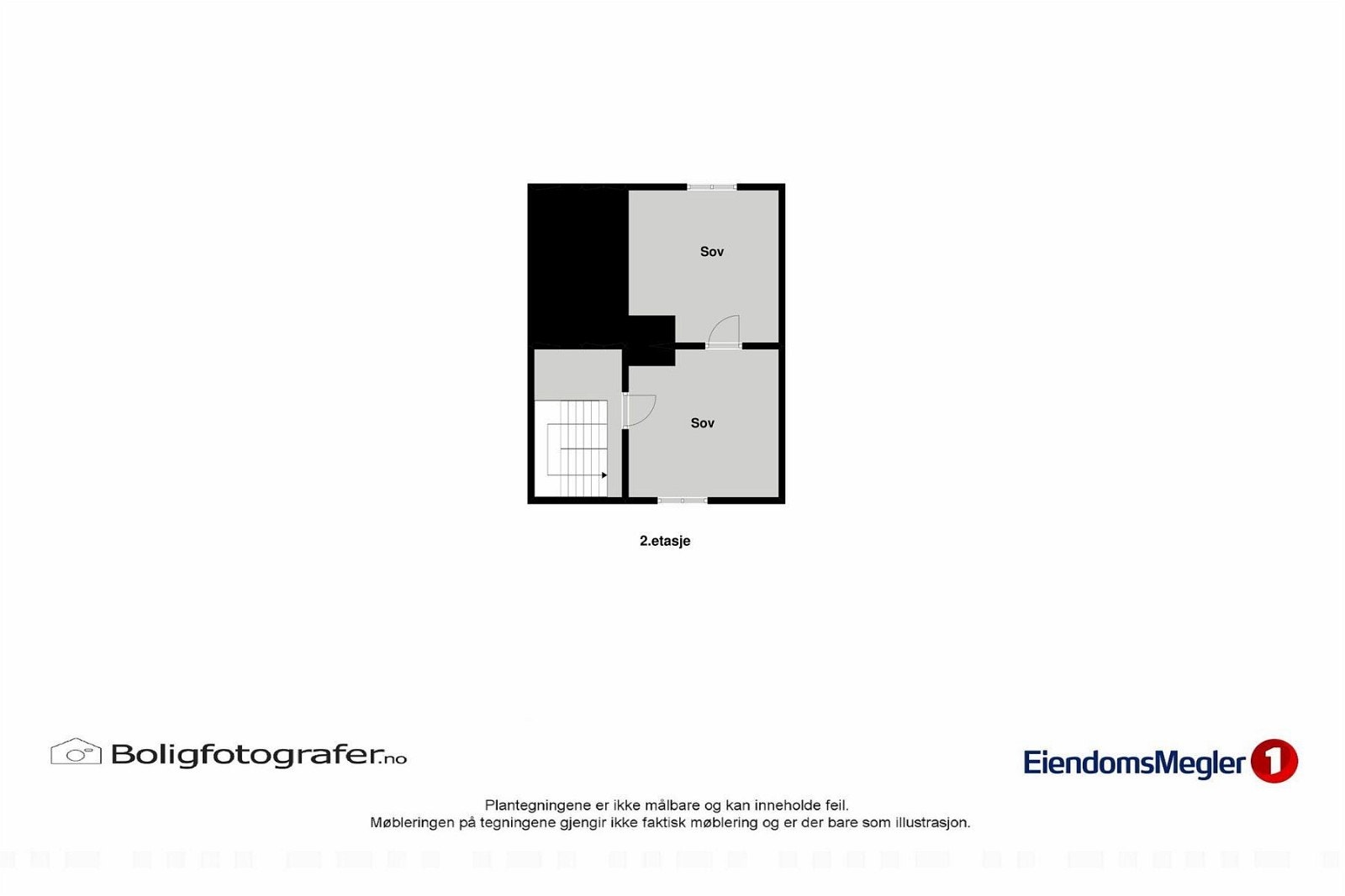 Plantegning 2.etg. Galleribilde