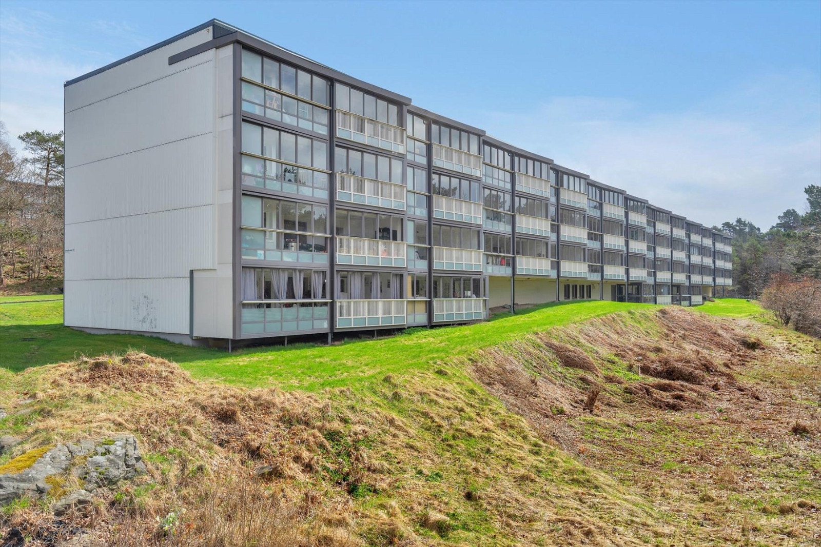 Del av et veldrevet borettslag. Galleribilde