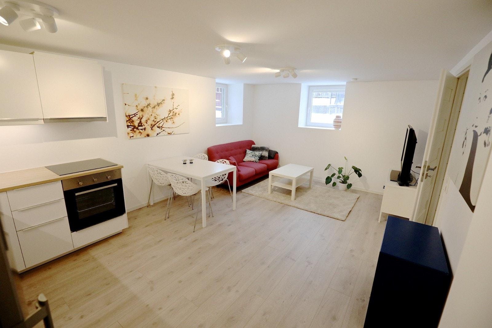 Nyere leilighet med alt av hvitevarer. Galleribilde