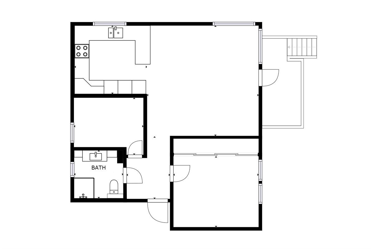 Plantegning. Galleribilde