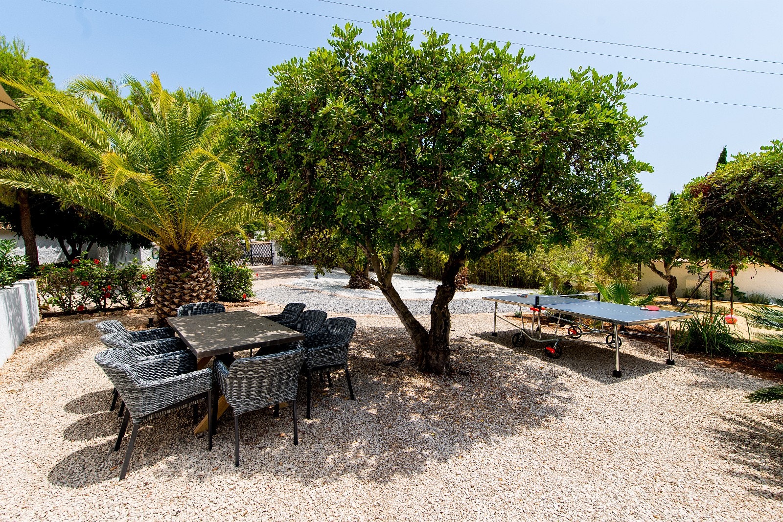 Eiendommen har mange sosiale soner hvor alle kan finne sitt sted for å både være sammen og alene ved behov. Galleribilde