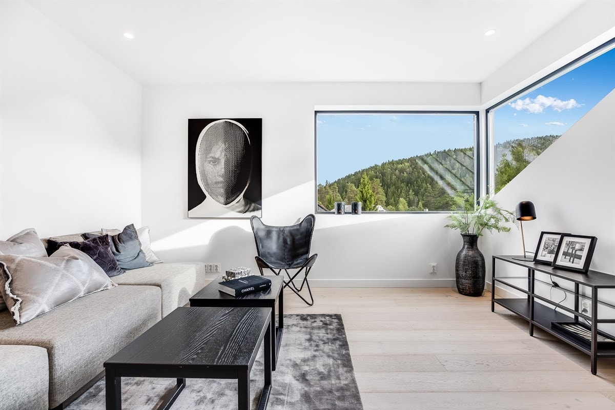Loftstue med gode innredningsmuligheter. Galleribilde