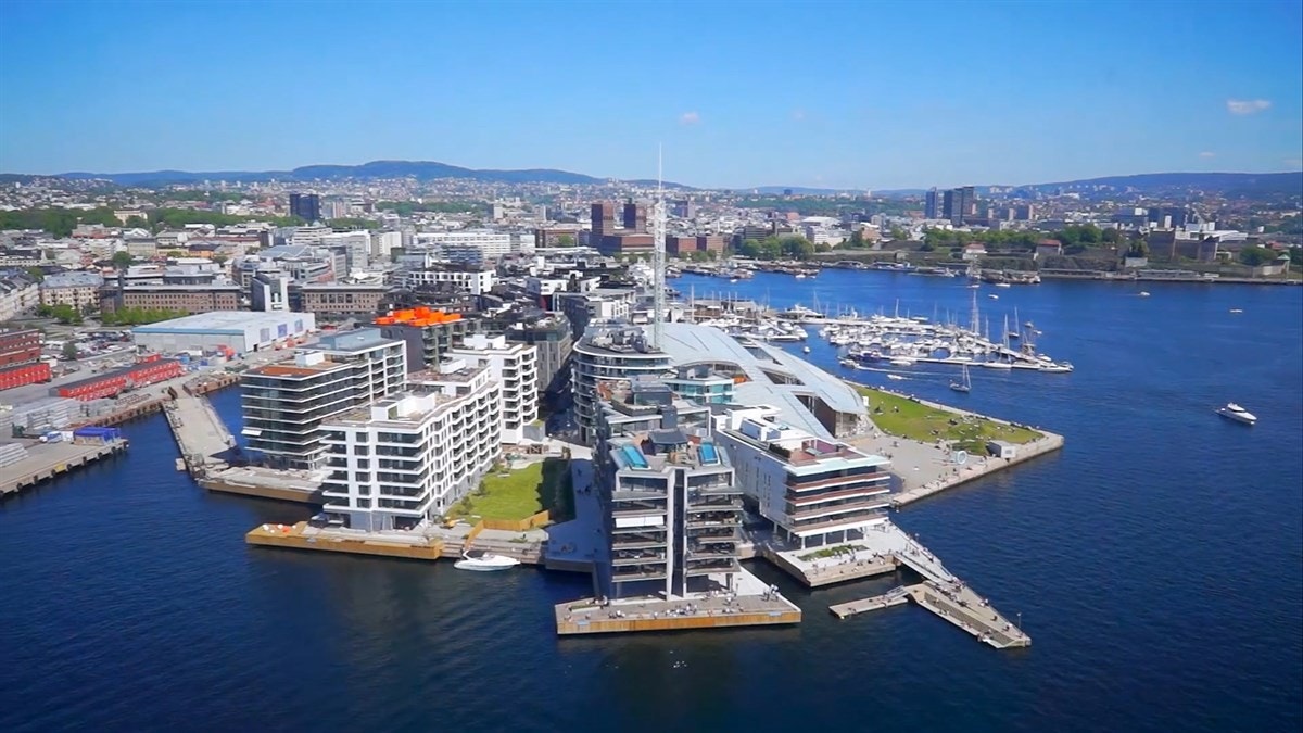 Nærmiljø. Tjuvholmen. Galleribilde