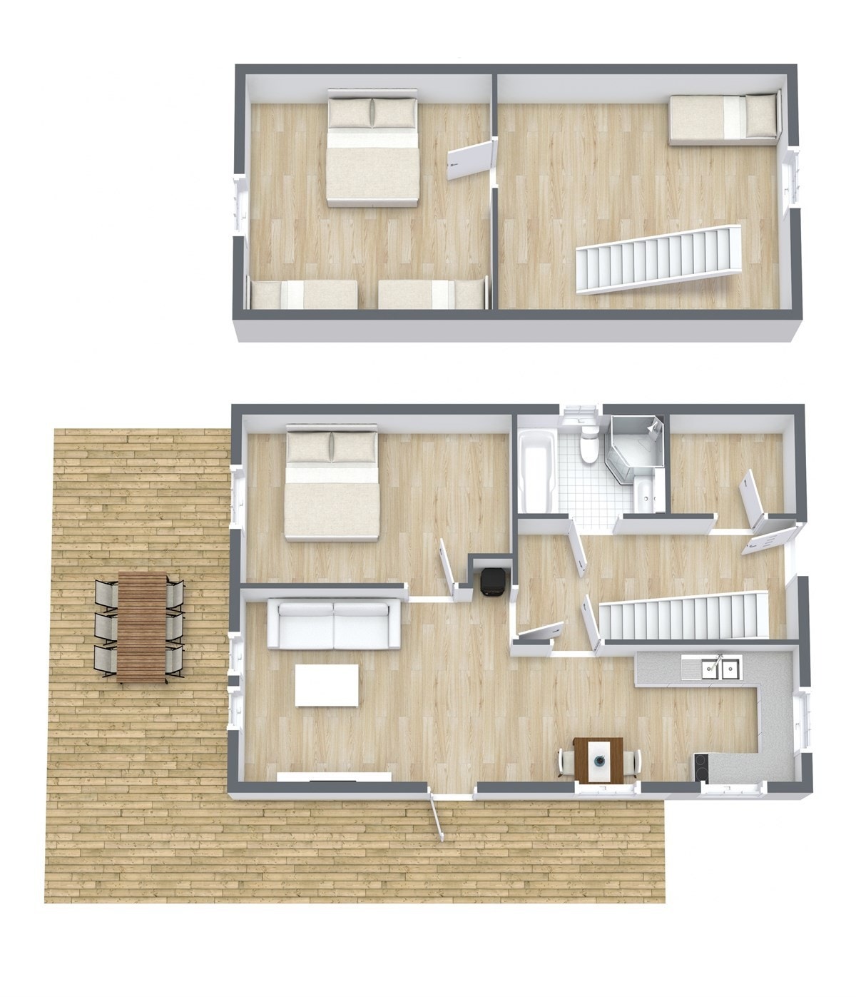 Plantegning Kårbolig Galleribilde