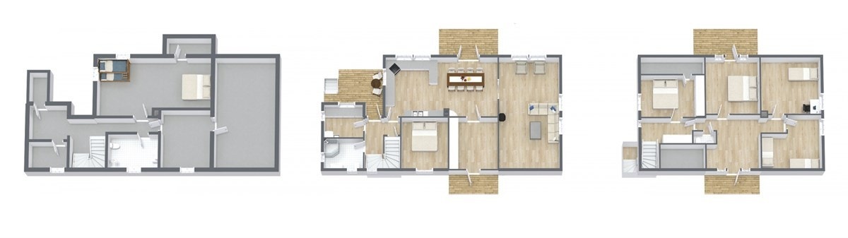 Plantegning våningshus Galleribilde