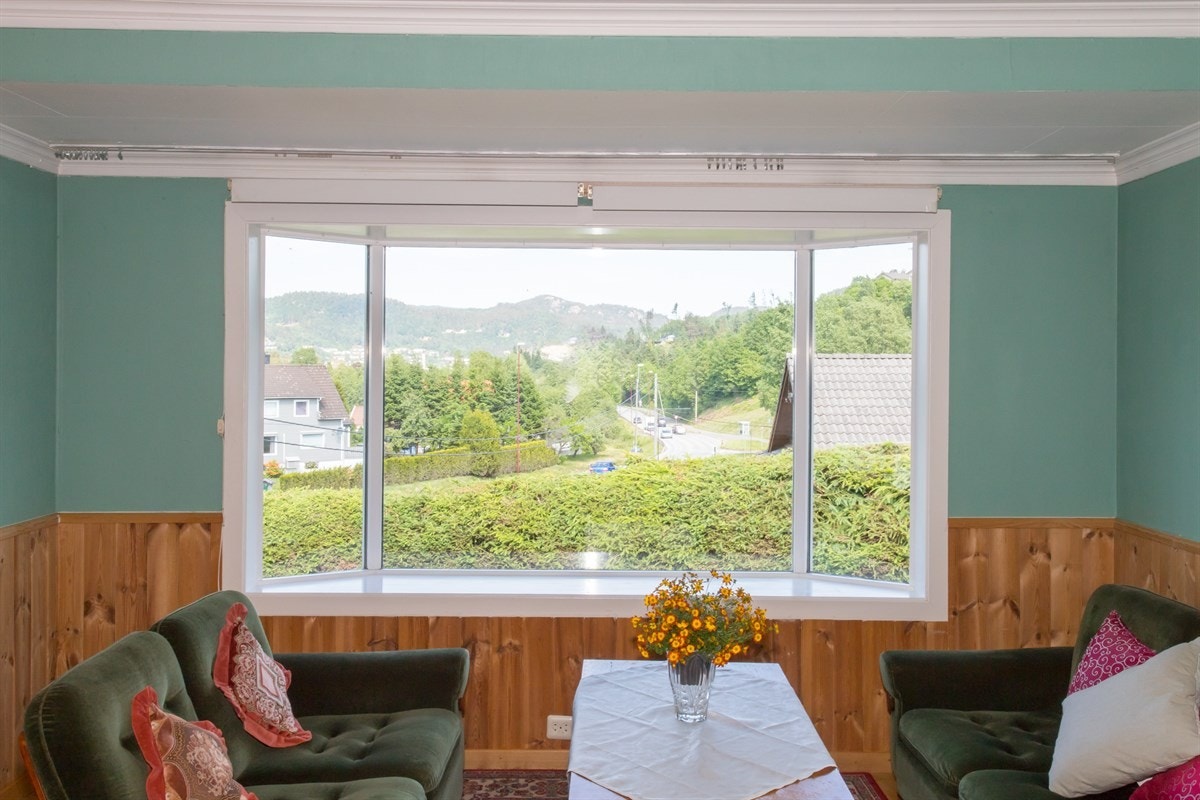 Stue m/utsikt Galleribilde