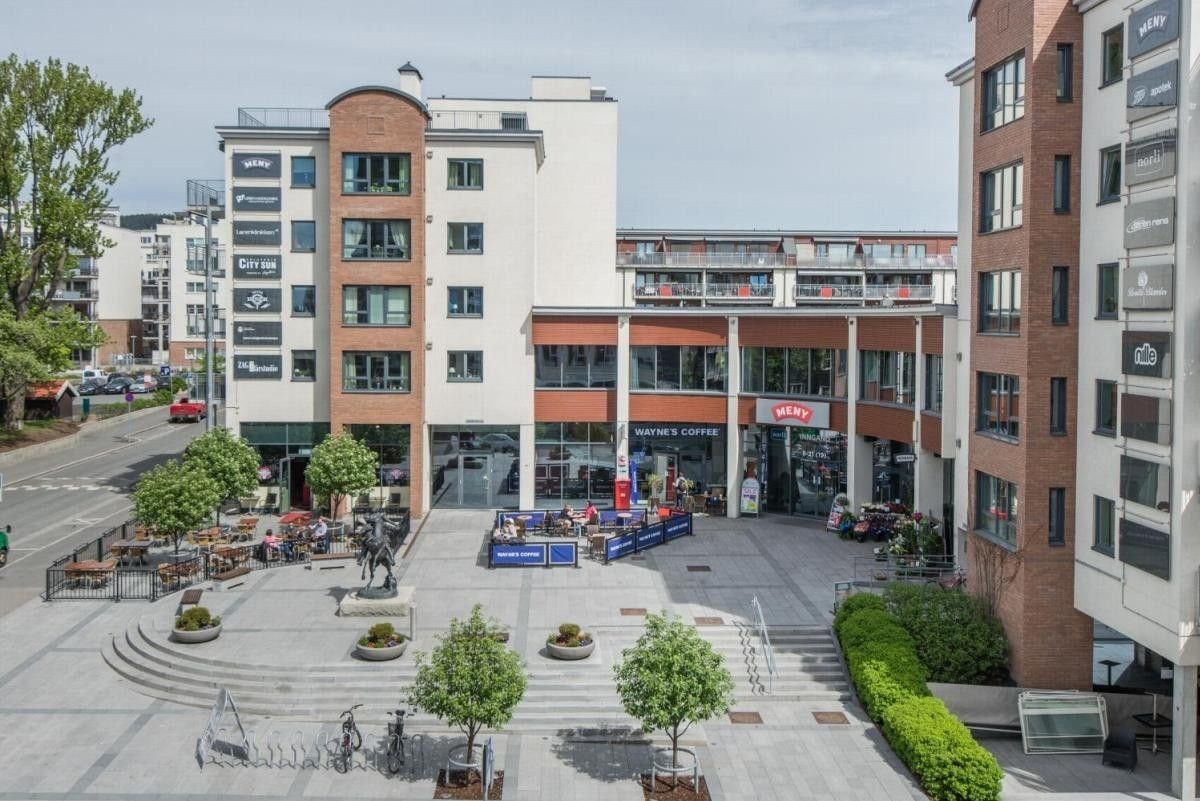 Løren torg rett oppi veien Galleribilde