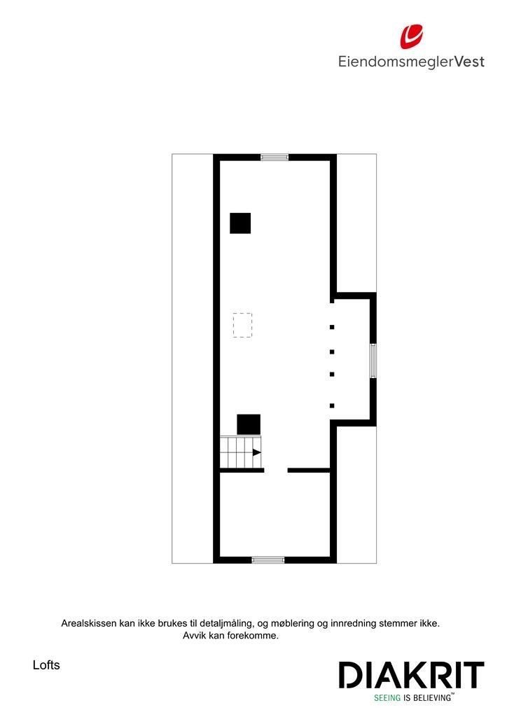Plantegning 2D Galleribilde