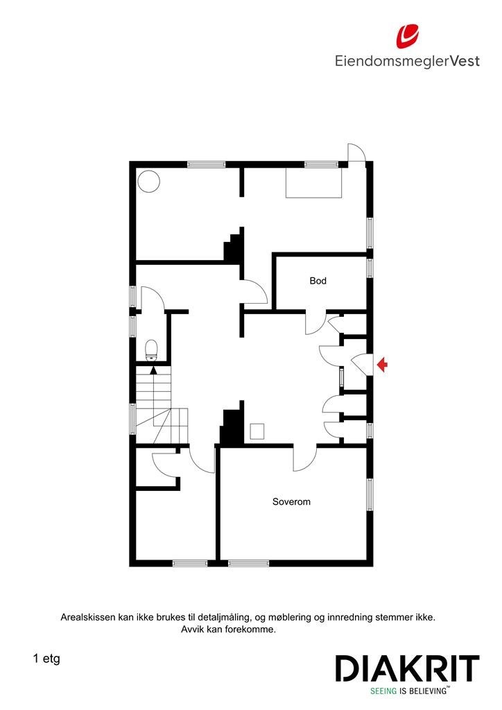 Plantegning 2D Galleribilde