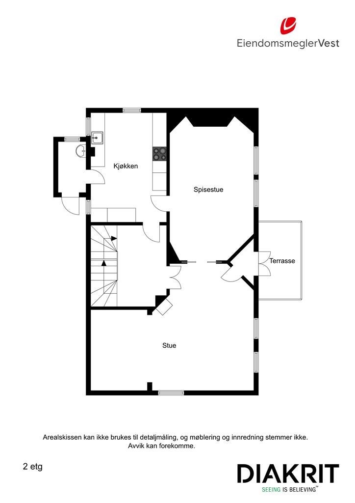 Plantegning 2D Galleribilde