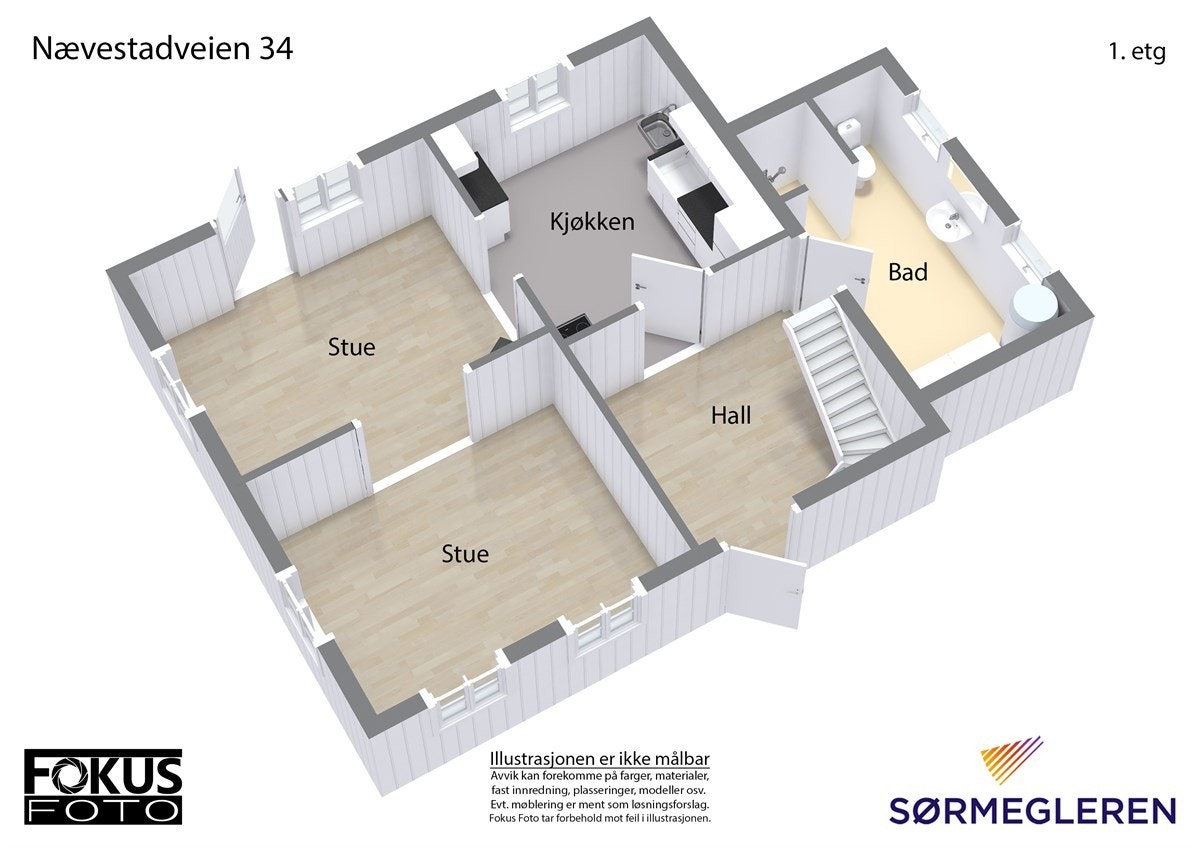 Sørmegleren 3D - 1 Galleribilde