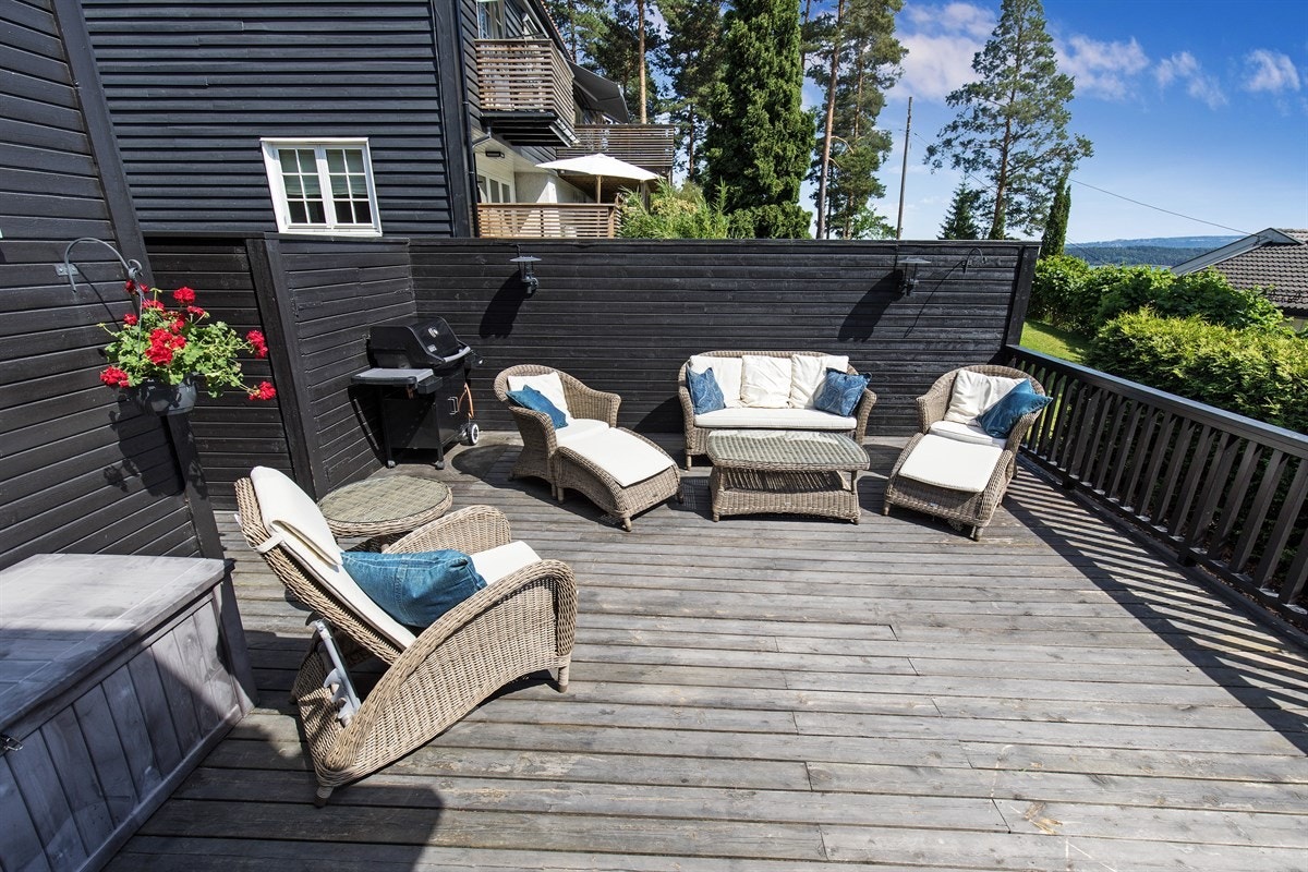 Terrasse i 1. etg. på 31 kvm. Galleribilde