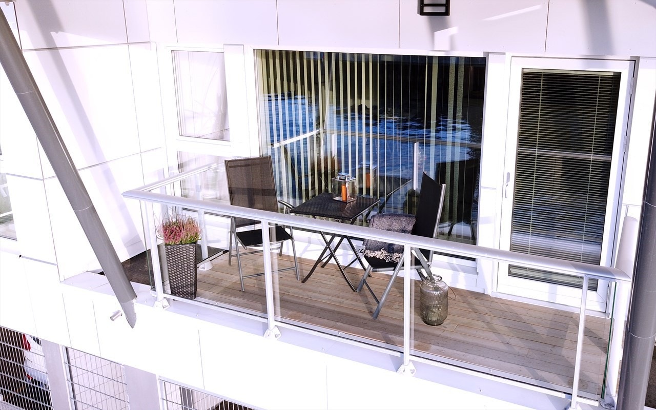 Her kan du nyte ettermiddagssolen. Galleribilde