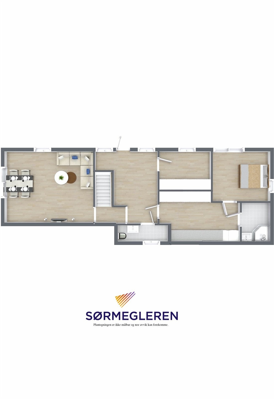 RoomSketcher 3D Floor Plan2 Galleribilde