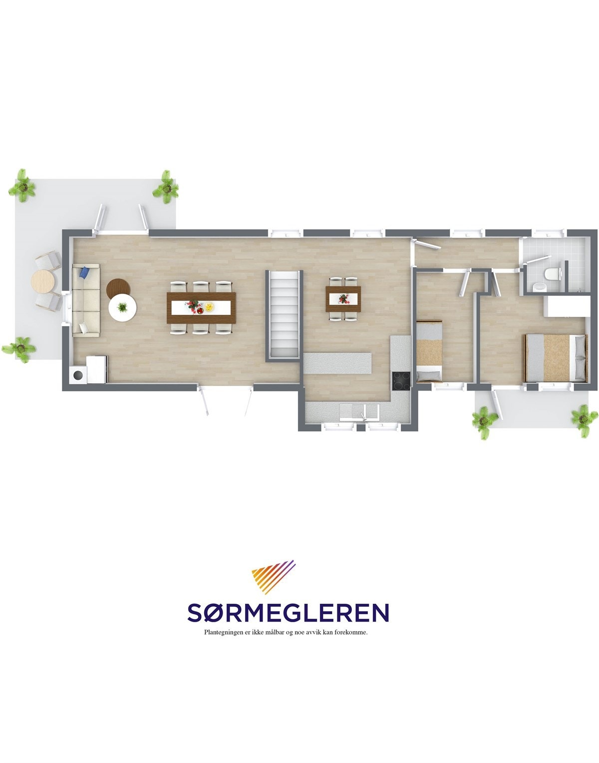 RoomSketcher 3D Floor Plan Galleribilde