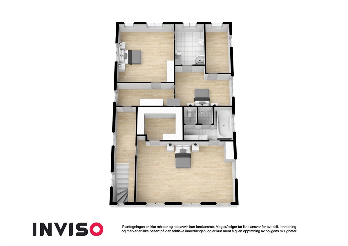 3dplan og 3 Galleribilde