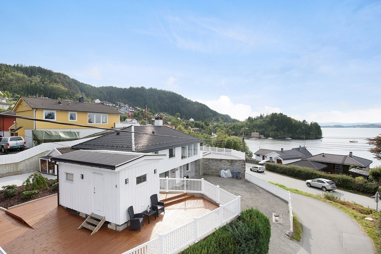 Alle utvendige gjerder er vedlikeholdsfrie. Galleribilde