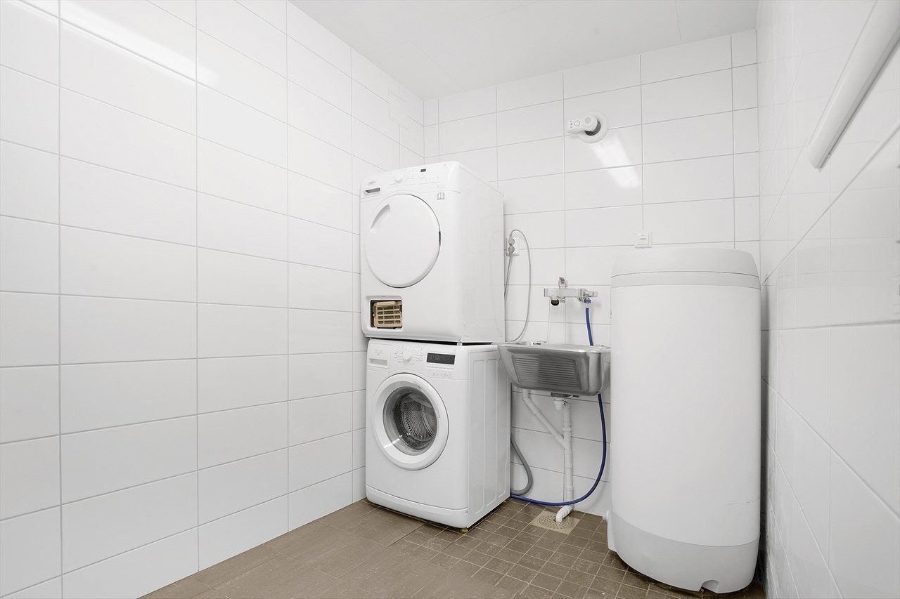 Vaskerommet var også nyoppusset i 2016. Galleribilde