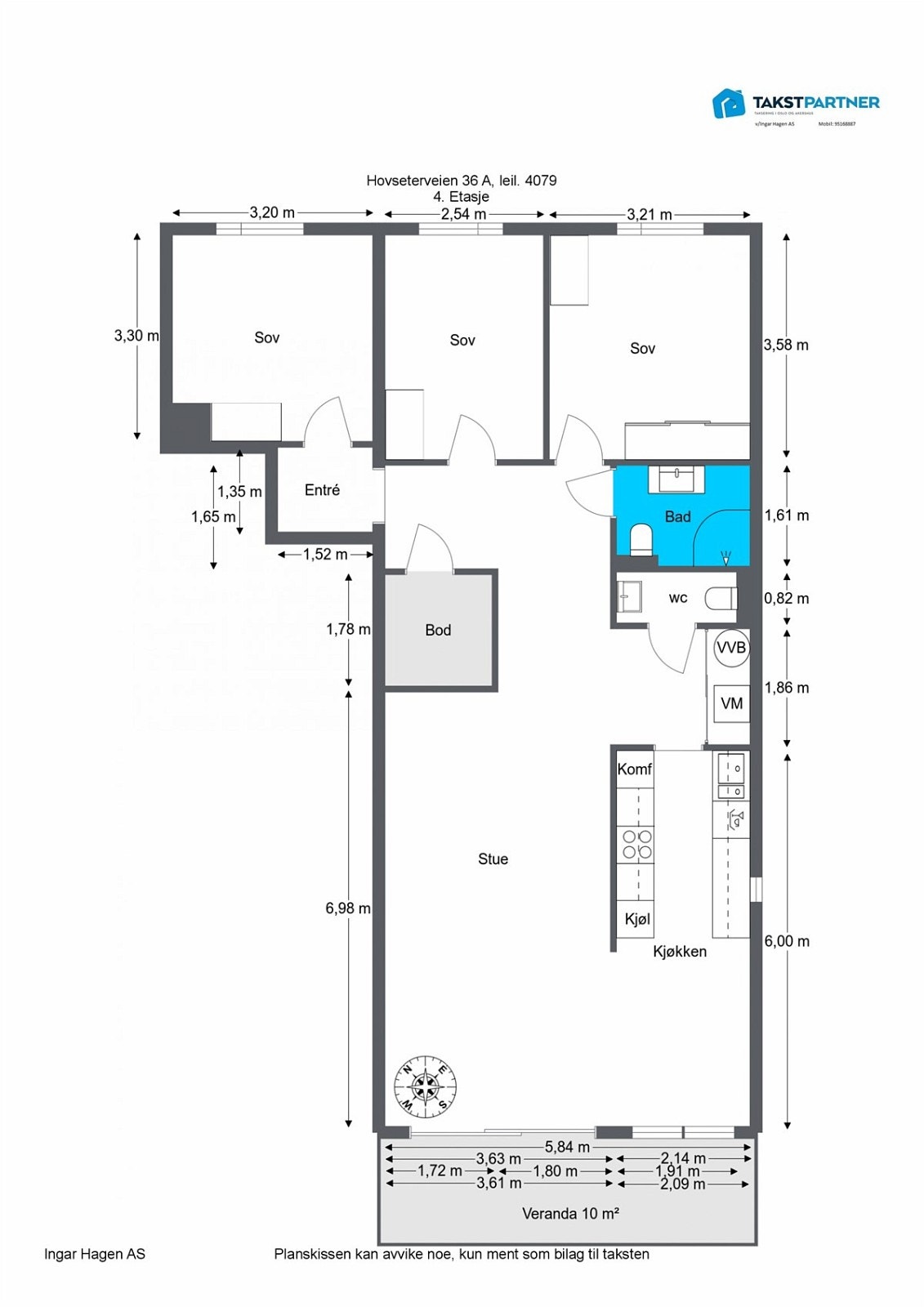 Plantegning 2D. Galleribilde