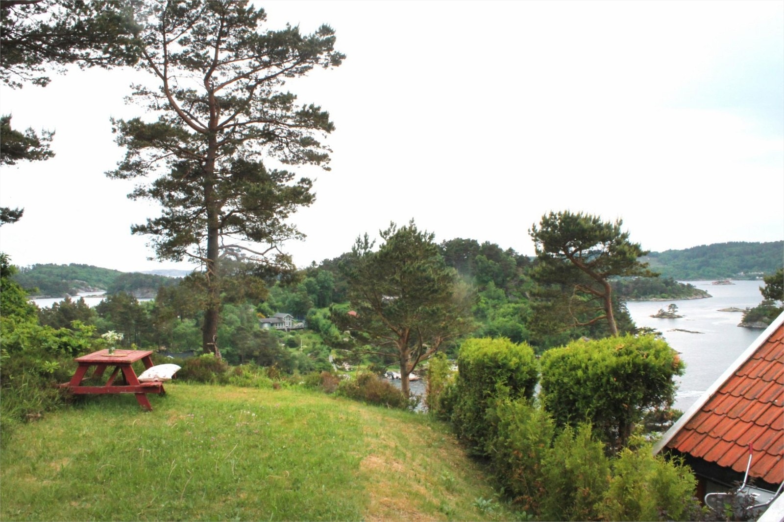 Utsikt fra terrasse Galleribilde