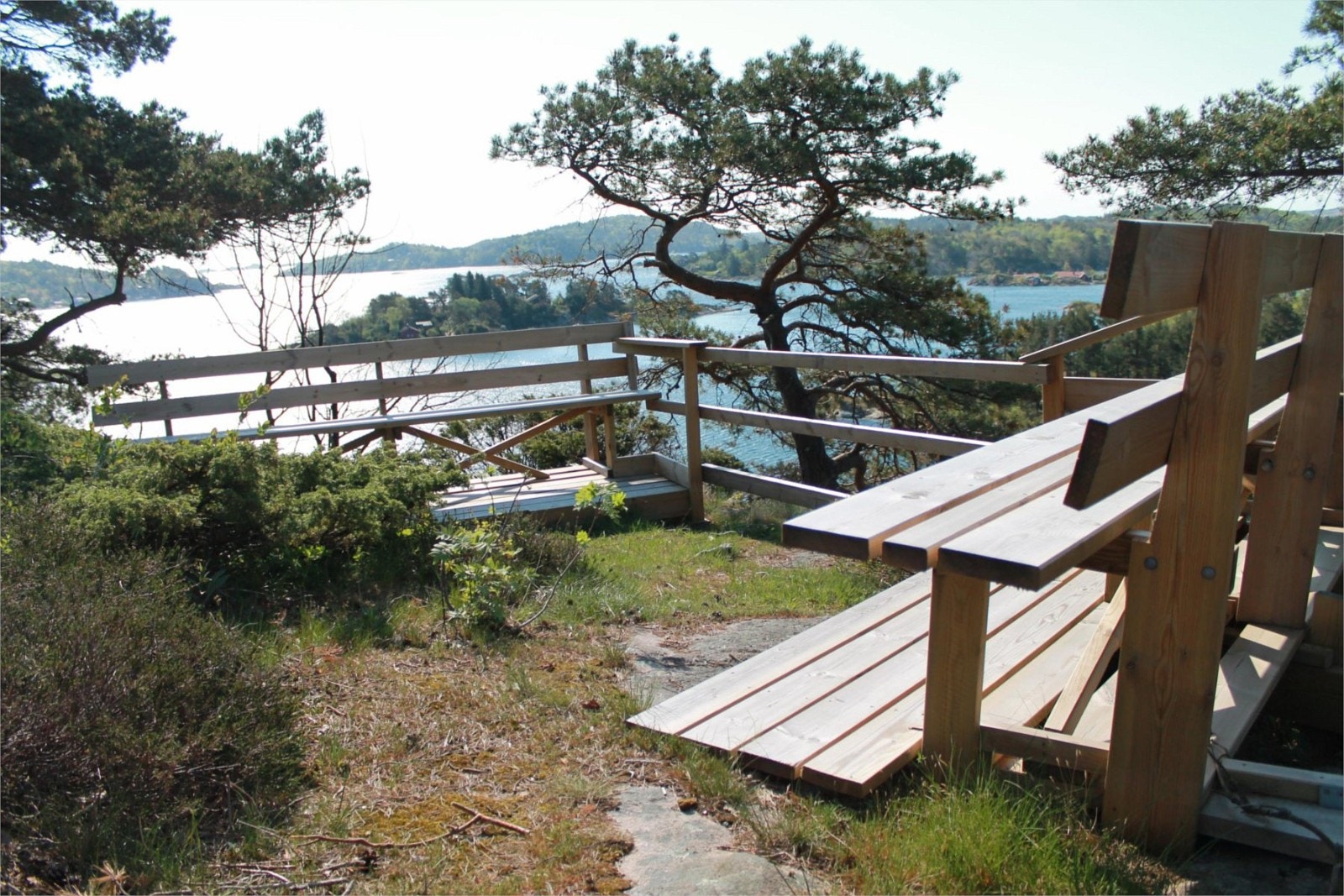 herfra har en nydelig utsikt Galleribilde