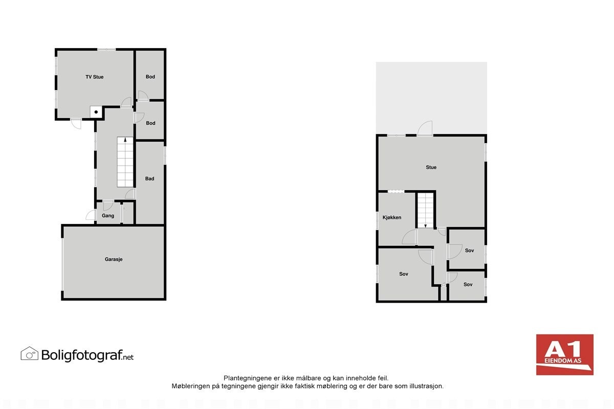 1. og 2. etasje Galleribilde