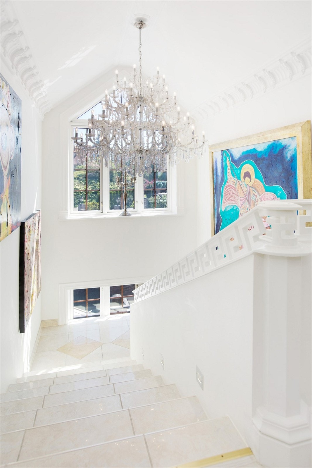 Herskapelig trappeløp Galleribilde