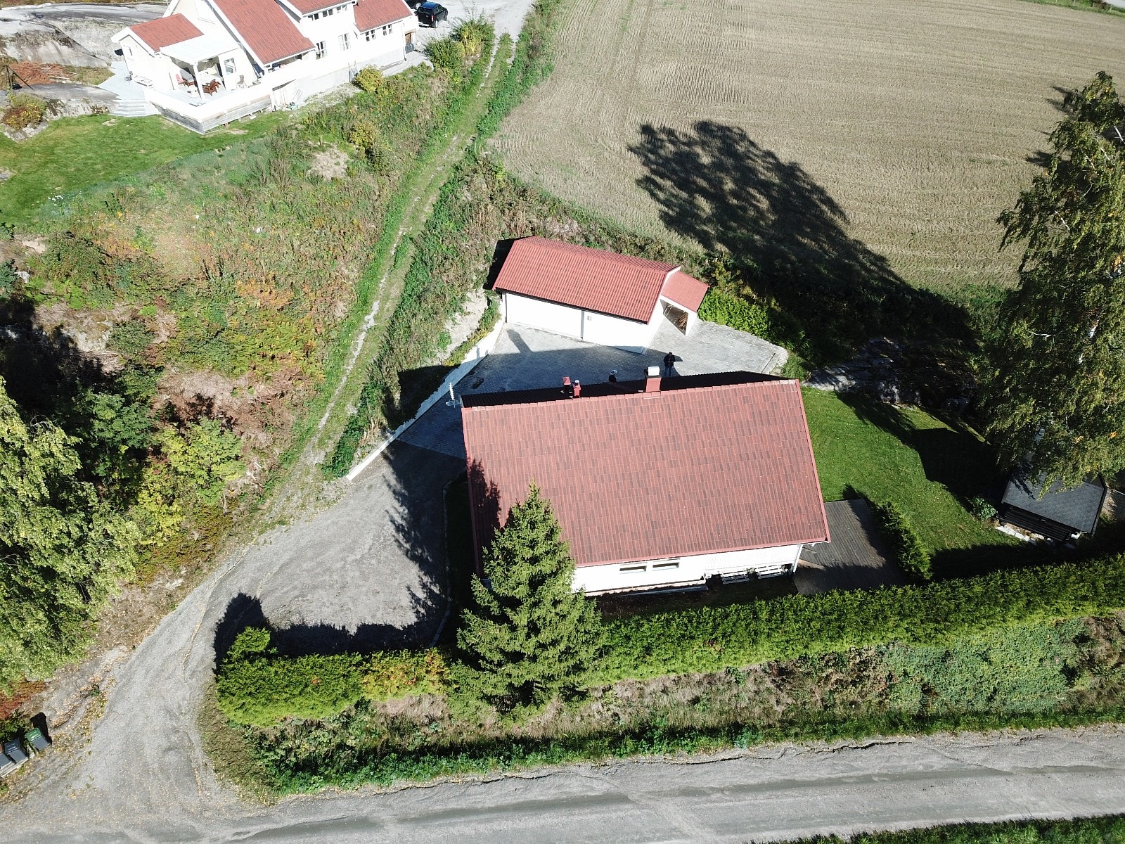Huset i perspektiv Galleribilde