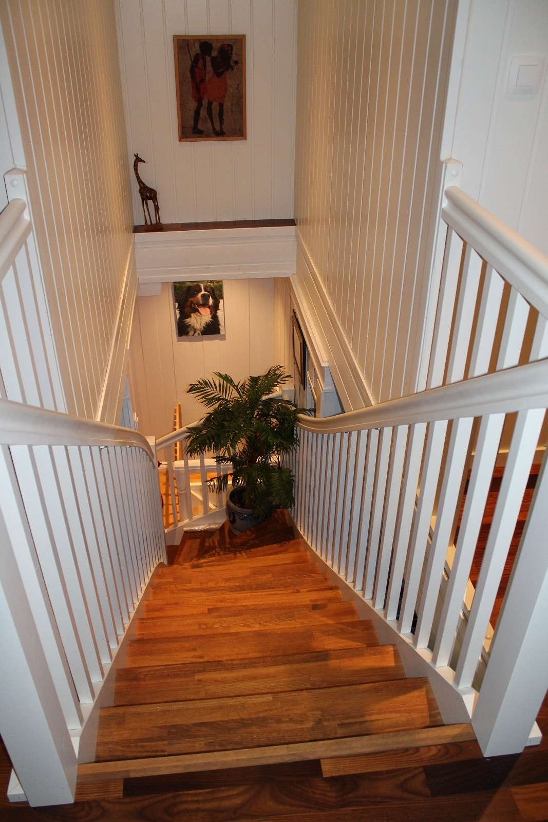 Trapp ned fra loft Galleribilde