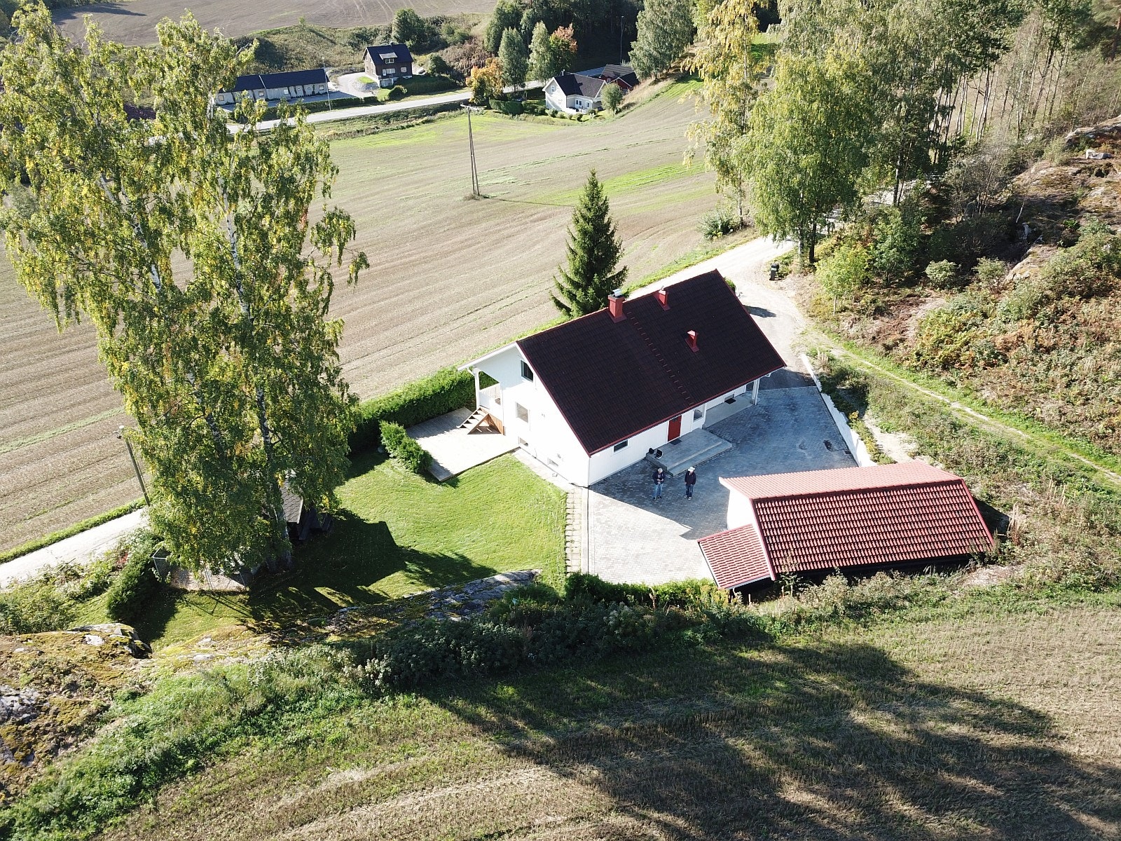 Huset i perspektiv Galleribilde