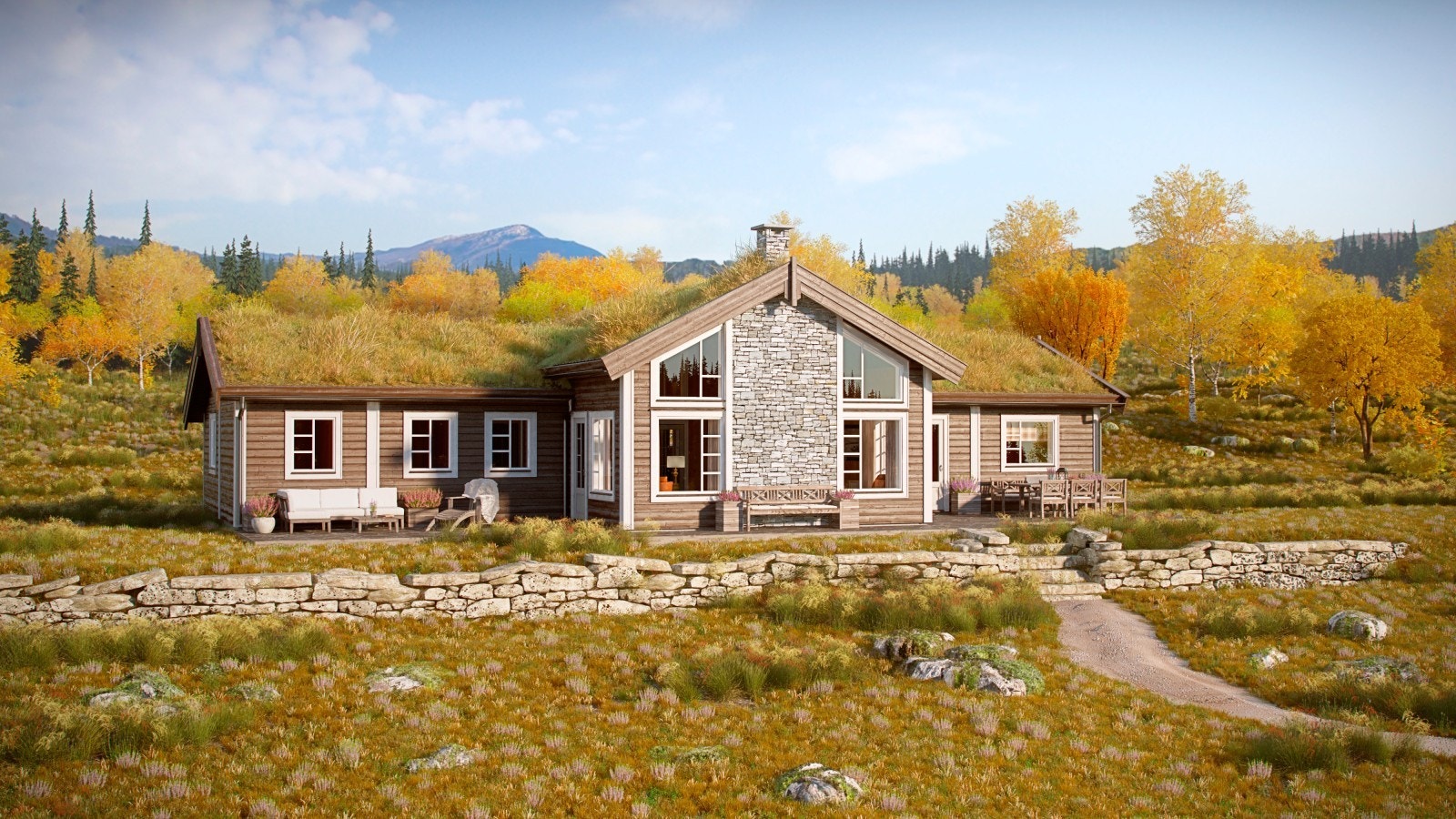 Storstuggu (illustrasjon) Galleribilde