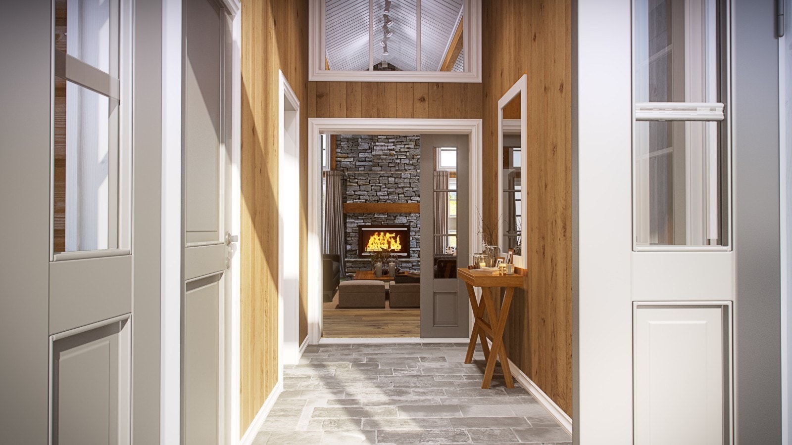 Inngangsparti (illustrasjon) Galleribilde