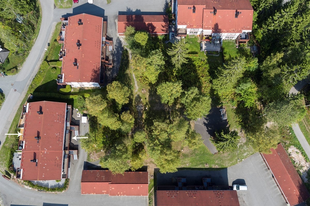 Dronebilde. Galleribilde