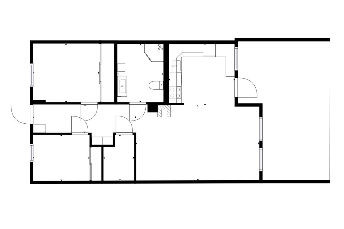 Plantegning. Galleribilde