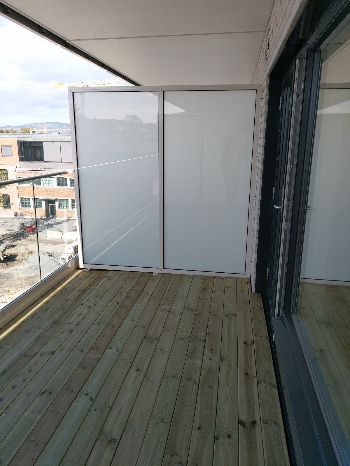 Stor balkong på ca 10 m2 Galleribilde