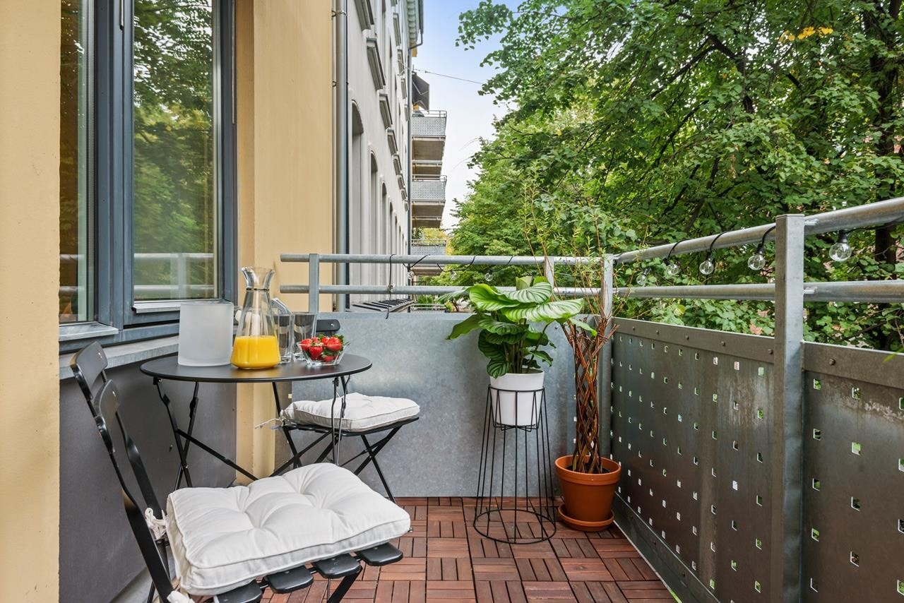 Grilling er tillatt så fremt det ikke er kullgrill. Galleribilde