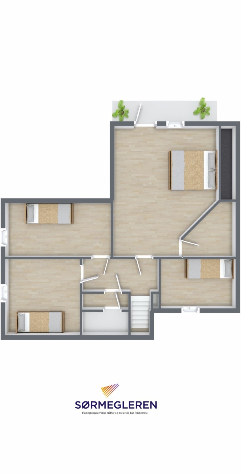 HovedRoomSketcher 3D Floor Plan Galleribilde