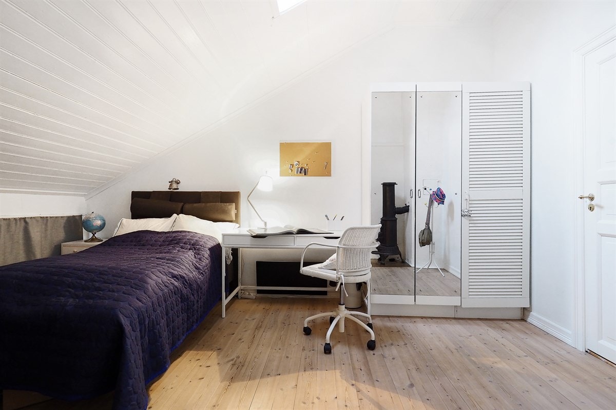 Proaktiv Eiendomsmegling - Alle soverommene ligger i loftsetasjen, noe som er praktisk for familien. Galleribilde