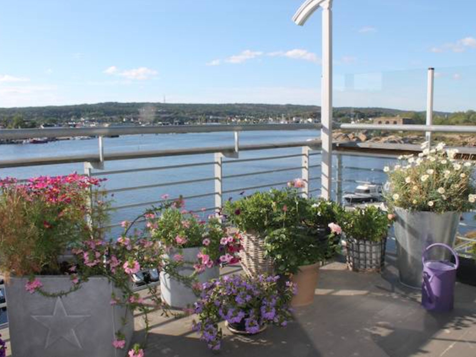 Utsikt fra terrasse Galleribilde