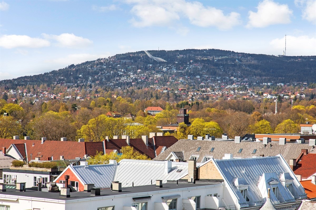 Utsikt fra leiligheten Galleribilde