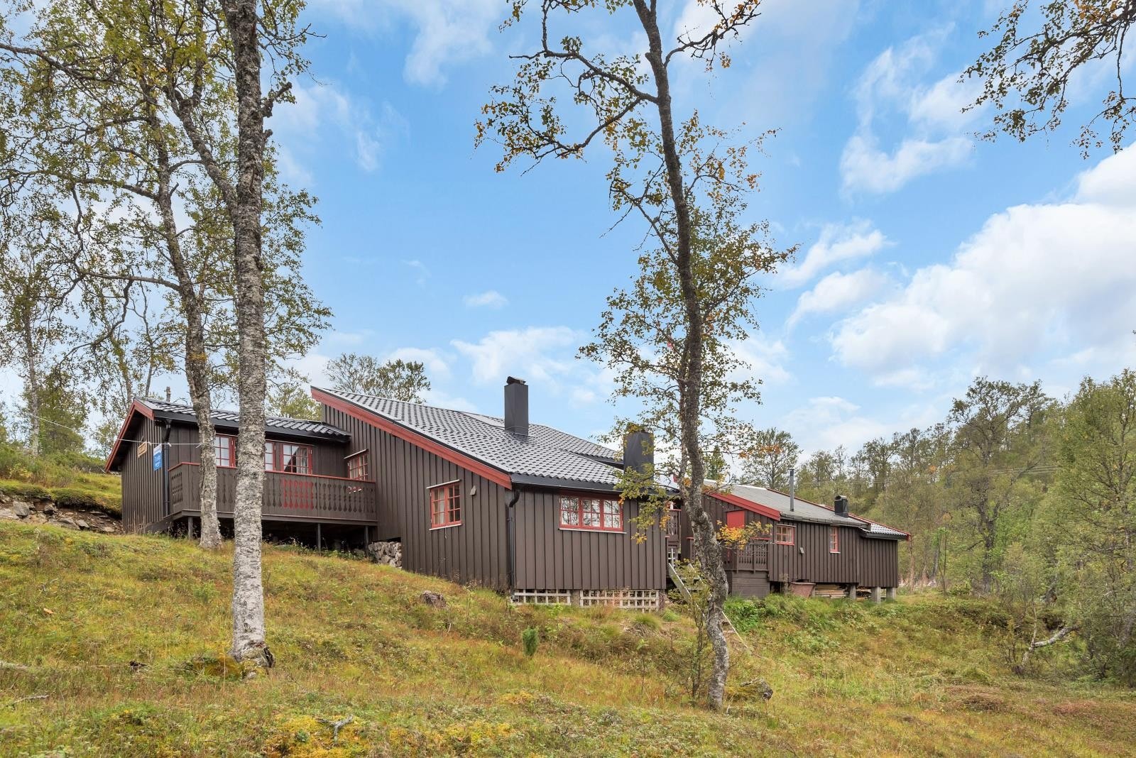 Spennende hytte med særegen stil Galleribilde