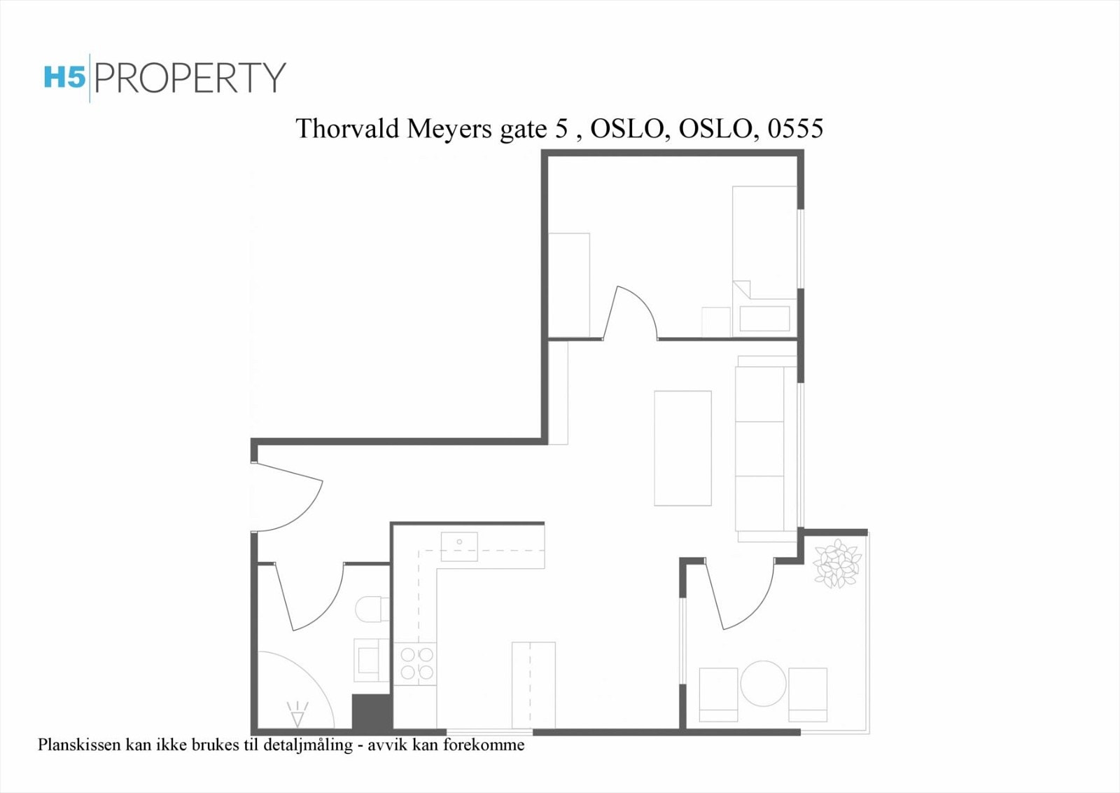 Plantegning 2D Galleribilde