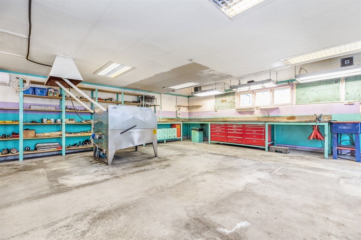 Garasjen på 90 kvm Galleribilde