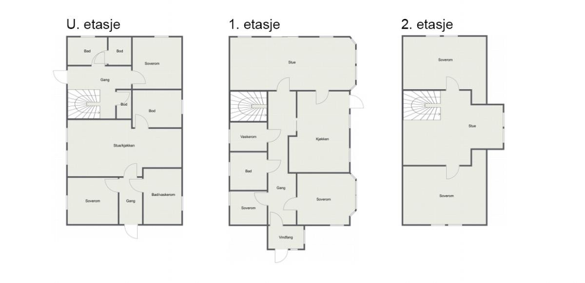 Planskisser Galleribilde
