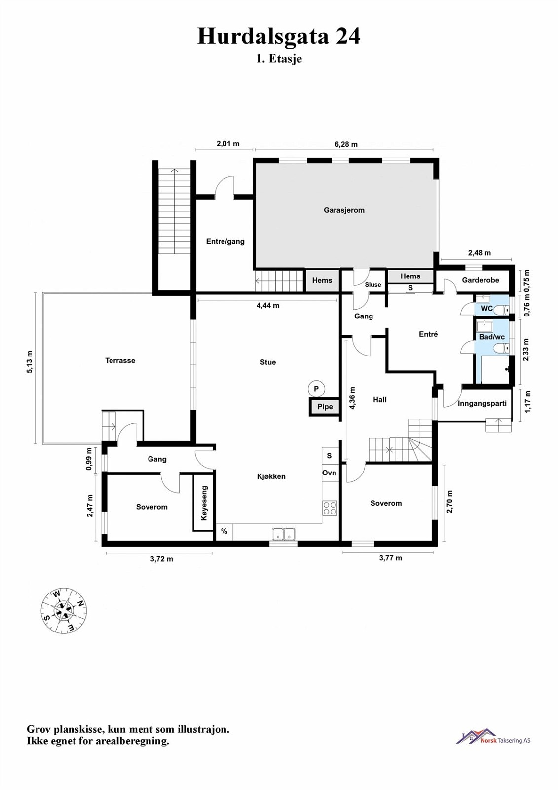 Hurdalsgata 24 - 1. Etasje Galleribilde